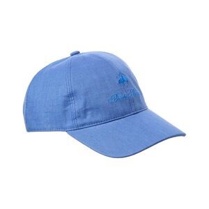Brooks Brothers Linen Baseball Hat, Blue